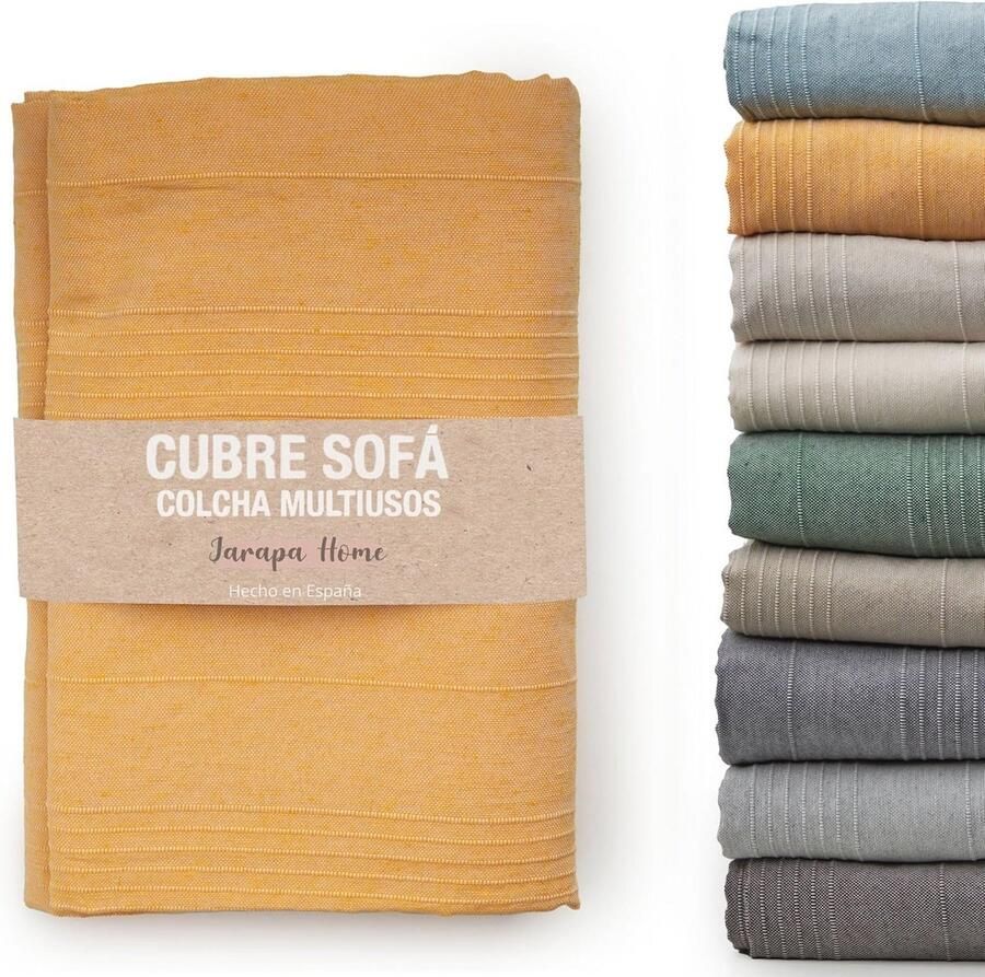 Multifunctionele Zomersprei voor Banken en Bedden in Wit Duurzame en Hoogwaardige Stoffen (180 x 280 cm)