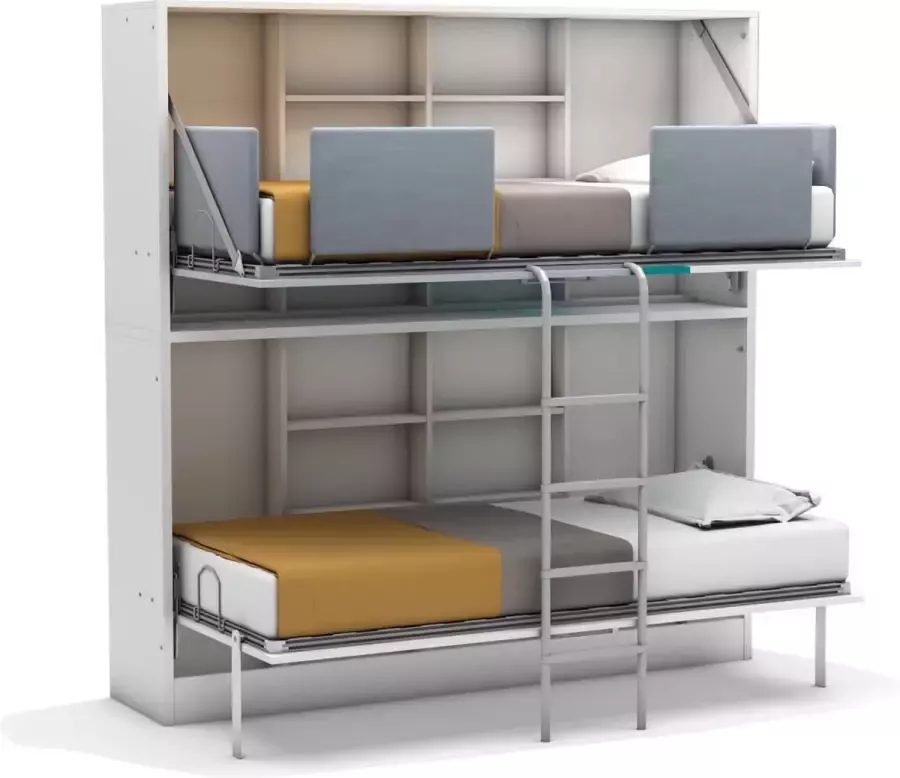 Multimo Opklapbare Stapelbed Opklapbed 1116