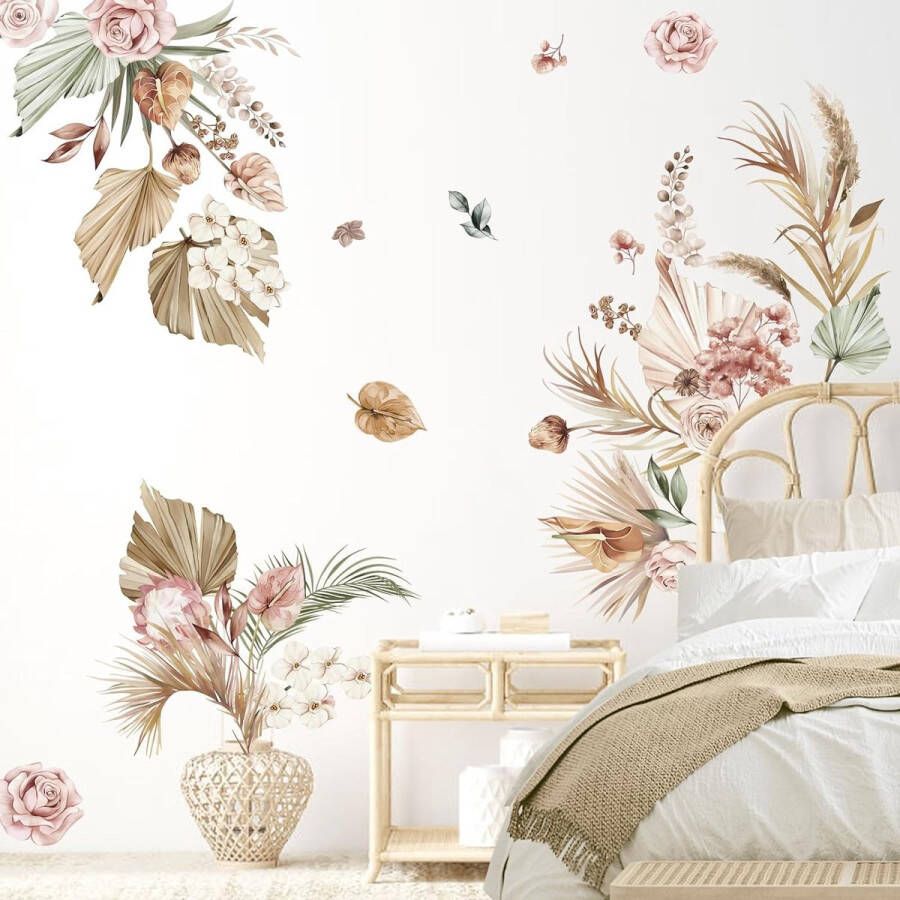 Muursticker wanddecoratie geschikt voor woonkamer slaapkamer en bank achtergrond 30cm x 90cm pieces of 4 - Foto 2