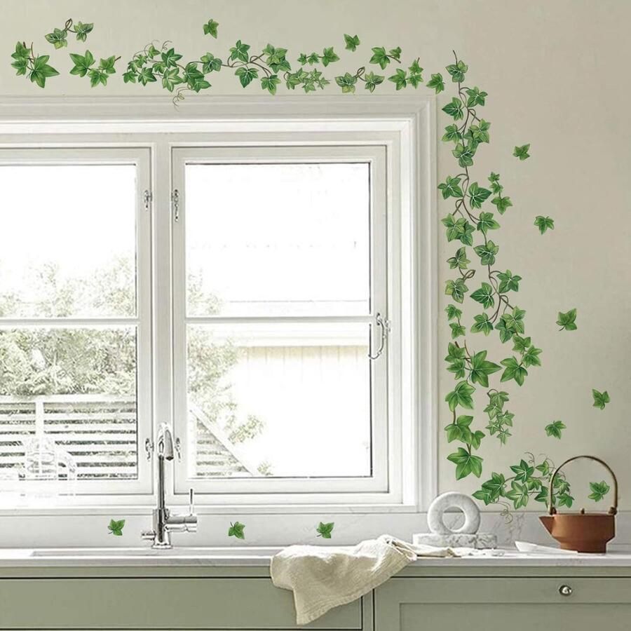 Muursticker Wanddecoratie Set voor Woonkamer Slaapkamer en Bank (8 Stuks)