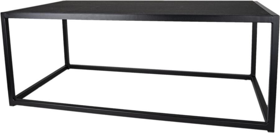 MYOP Mobili Neri Salontafel Zwart Metaal Master Oak Black 96x50x37 MY Own Table 003MO
