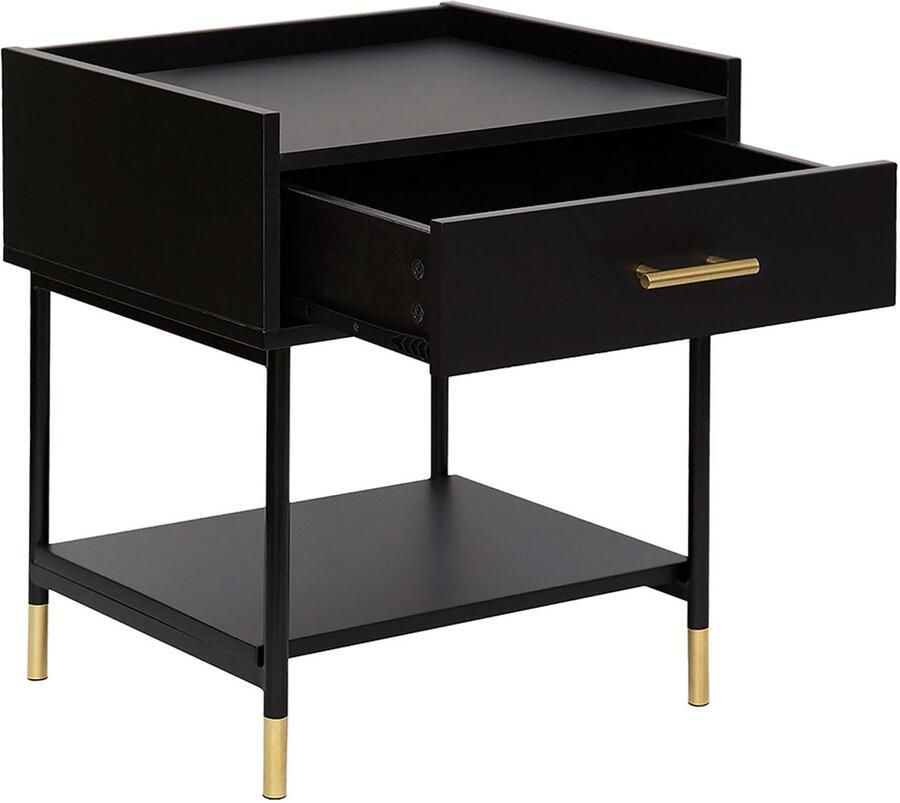 Eazy Living Nachtkastje Bridgett Zwart