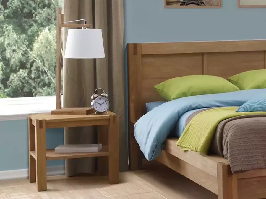 Nachtkastje BROCELIANDE II 1 legplank Geoliede eik L 50 cm x H 45 cm x D 40 cm