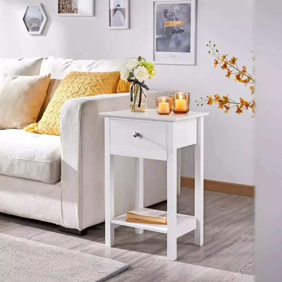 Nachtkastje – Nachttafel – Bijzettafel – Modern – Premium Kwaliteit – Slaapkamer Accessoires - Foto 2