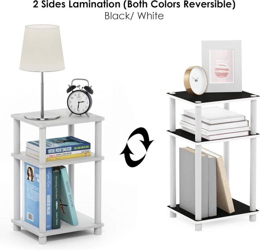 Nachtkastje Slaapkamer Meubilair Universal bedside table bank-tafel side table 11.5D x 13.4W x 22.8H Centimeters