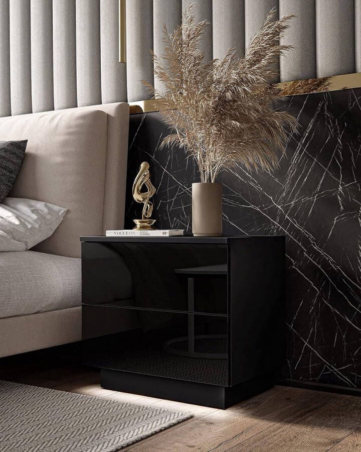 Nachtkastje Slaapkamer Meubilair Universal bedside table bank-tafel side table 55 x 50 x 37 cm (W x H x D)