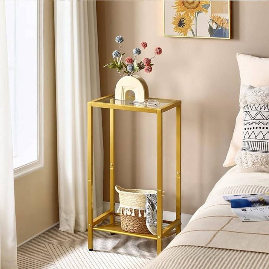 Nachttafel bijzettafel coffee table for bedroom living room nachtkastje 37 x 27 x 72.5 cm