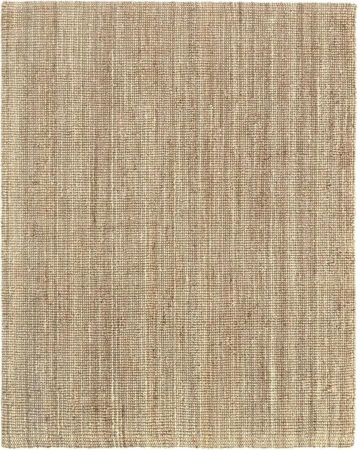 Natuurlijk Jute Tapijt Handgeweven 100% Natuurlijke Vezels voor Woonkamer Slaapkamer Eetkamer 250x200cm