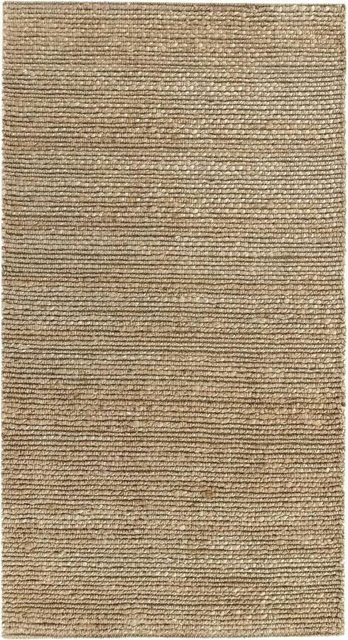 Natuurlijk Jute Tapijt Handgeweven en Duurzaam Zacht en Onderhoudsvriendelijk Voor Woonkamer Eetkamer en Slaapkamer (110x60cm)