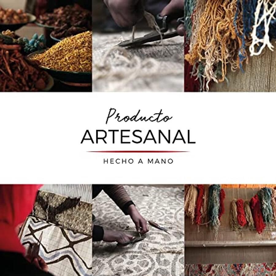 Natuurlijk Rond Vloerkleed van Jute voor Woonkamer en Slaapkamer Handgeweven Tapijt 150x150cm