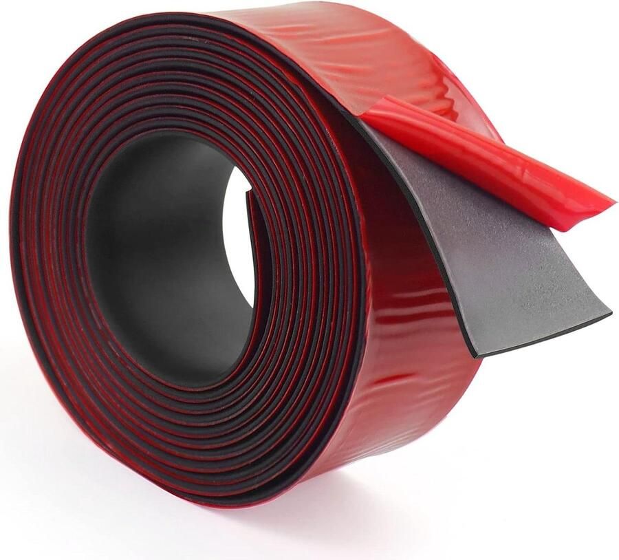 Neopreen zelfklevende rubberen strips doe-het-zelf afdichtingen pads vloerbescherming buffers anti-vibratie 50 mm (B) x 15 mm