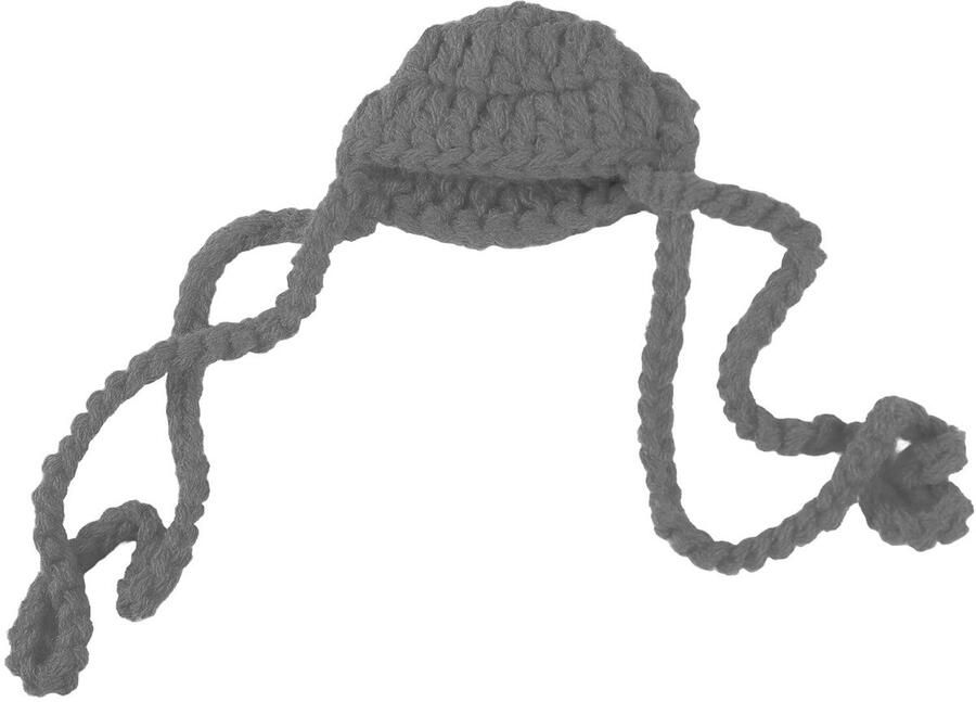 Neuskapje Neuswarmer Comfortabel Om Standaard Desgin voor de Winter Te Dragen (Grijs LR063683)