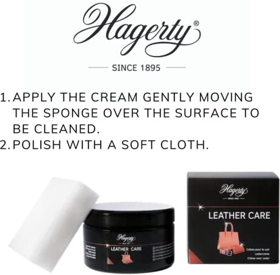 Neutrale Leercrème voor Reiniging en Onderhoud van Leer 250 ml