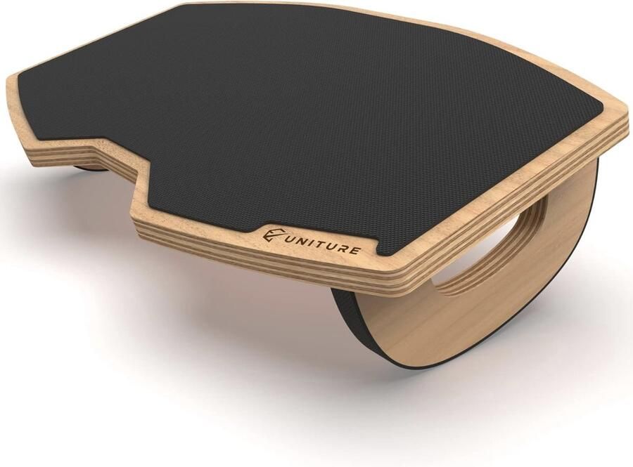 [NIEUW] Houten voetensteun bureau [Made in Europa] antislip thuiskantoor voetensteun met kantelfunctie comfortabele voetenbank voor kantoor voetensteun als accessoire voor thuiskantoor