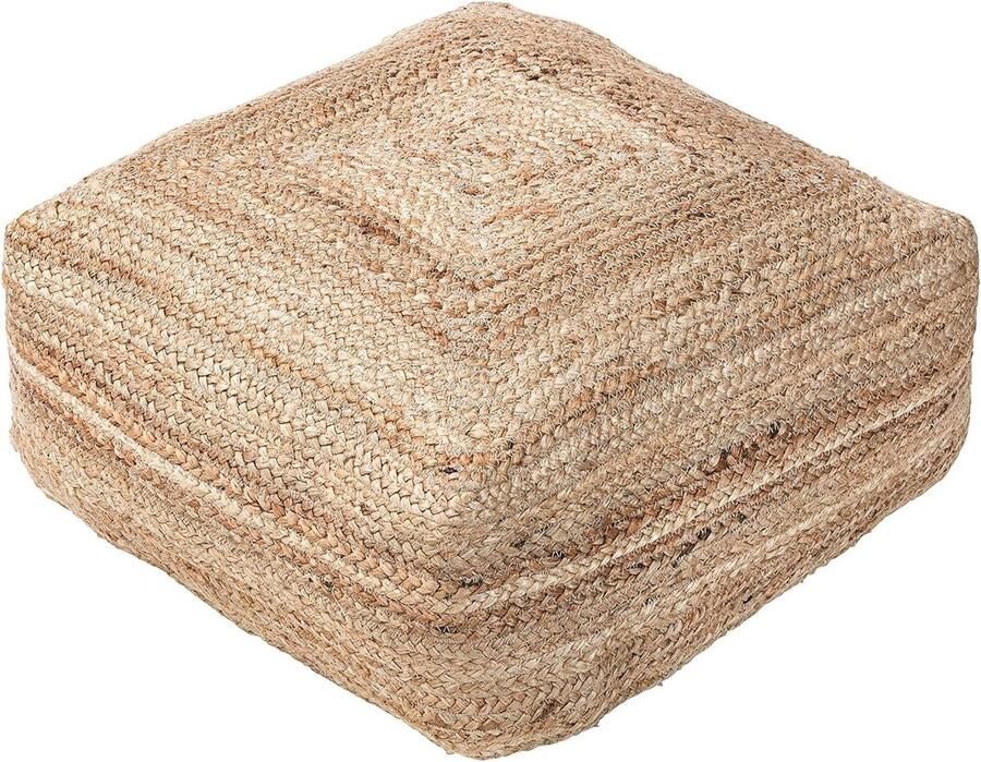 Nieuwe titel: Lotta Seat Cushion Approx. 50 x 20 x 50 cm Jute Cotton Styrofoam Natural