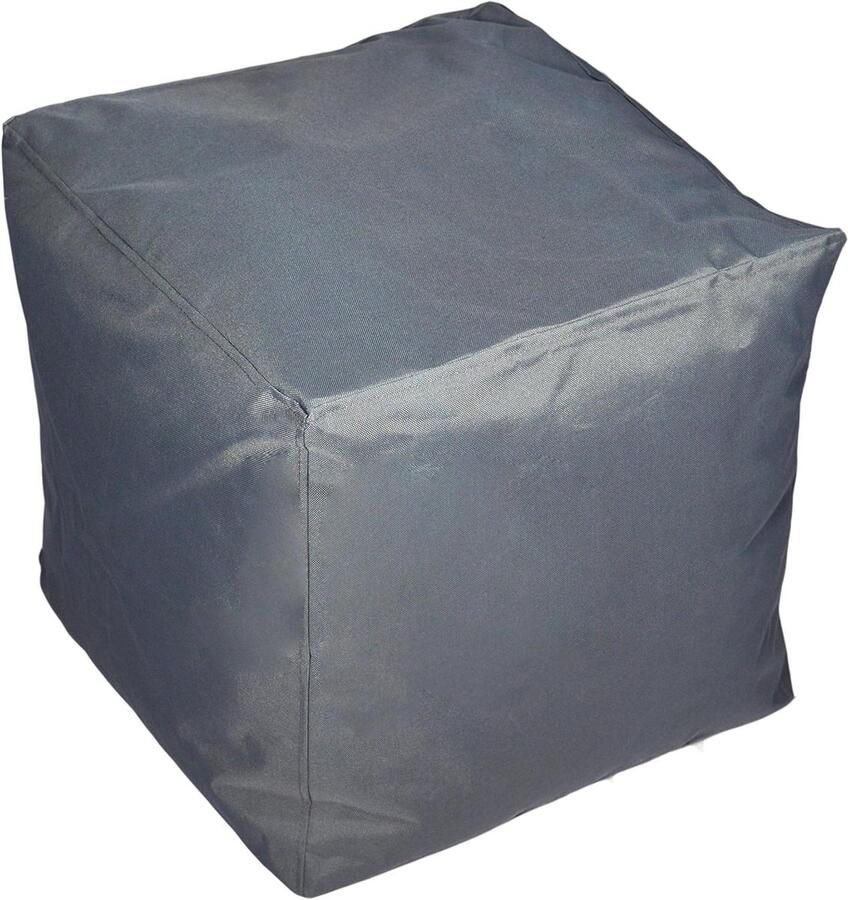 Nieuwe titel: Seat Cube Approx. 40 x 40 x 40 cm Outdoor & Indoor Bean Bag in Many Different Colours Water-Repellent Stool Anthracite S-10117 117