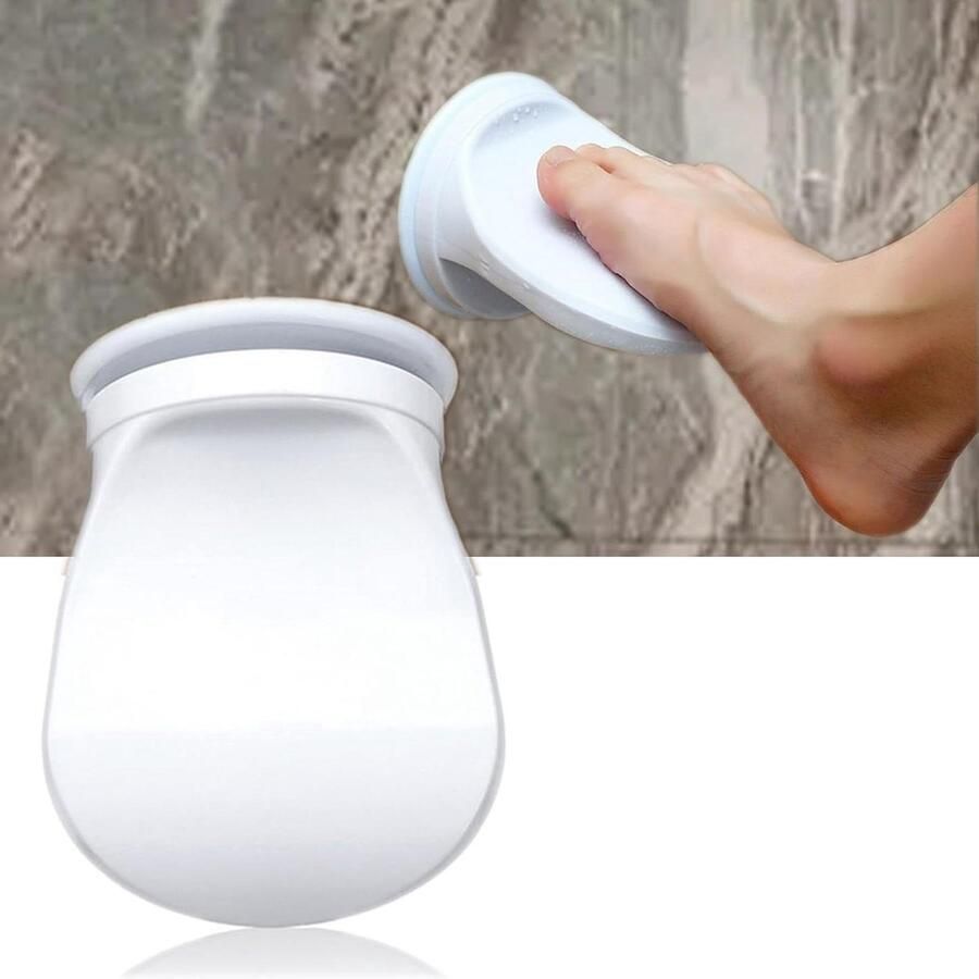 Nieuwe titel:Zuignap Voetsteun voor Douche Baden Scheren Toilet Thuis en Hotel