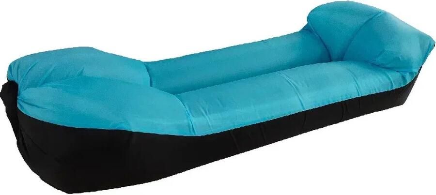 Nique Opblaasbare bank Opblaasbare Stoel Luchtbank Lucht sofa Festival en strand Luchtzak luchtmatras Verschillende kleuren Geen pomp nodig Kwaliteit