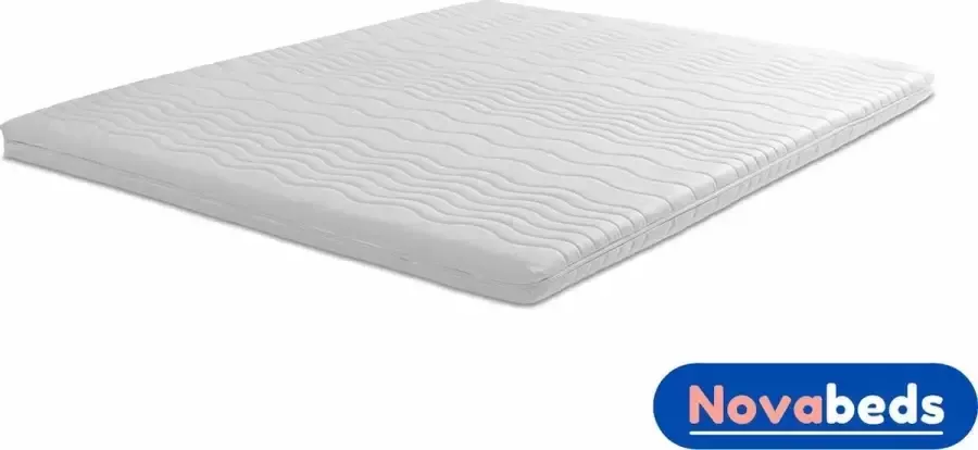 Novabeds topdekmatras 160x200 Traagschuim 6 cm
