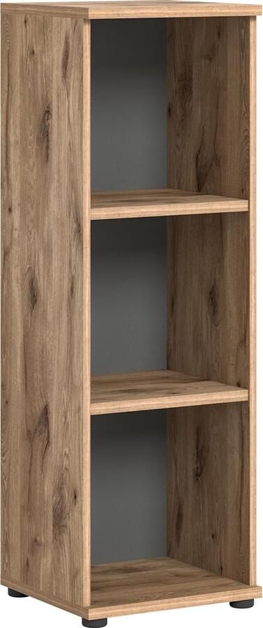 Nox Eik Nb. Mason Home Office Shelf Boekenkast Opbergrek Tijdloos design 40cm x 122cm x 37cm