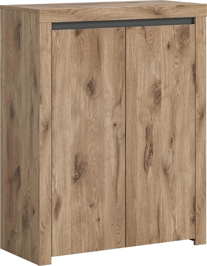 Rootz Living Rootz Nox Oak Nb Ladekast Opbergkast Organizer Houtlook 81cm x 105cm x 37cm