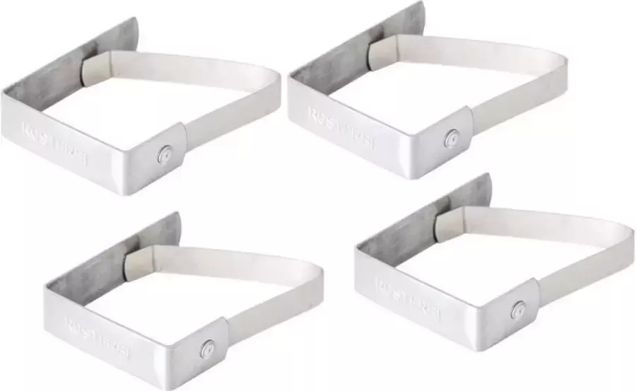 Oktoberfest tafelkleedklemmen 4x stuks tafelzeil klemmen