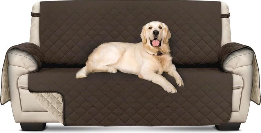 Omkeerbare en Waterbestendige Bankhoes voor 2-Zitsbank Antislip en Geschikt voor Huisdieren