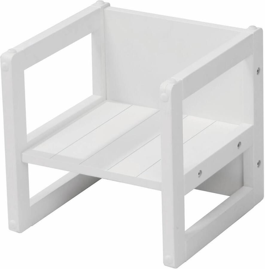 Omkeerbare Kinderkruk in Landelijke Stijl met 3 Zithoogtes