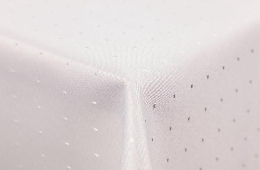 Onderhoudsarme tafelkleed vlekwerend en strijkvrij 1 stuk