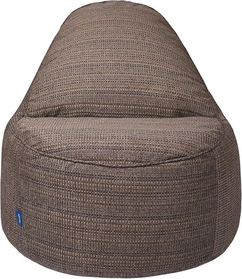 Ontspannende Zitzakstoel voor Volwassenen Super Soft Geweven BeanBag Stoel Duurzaam en Ergonomisch Ontwerp Perfect voor Binnengebruik