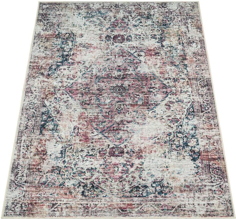 Oriental Style Short Pile Rug – Soft Durable Luxury – Used Look – Easy Care