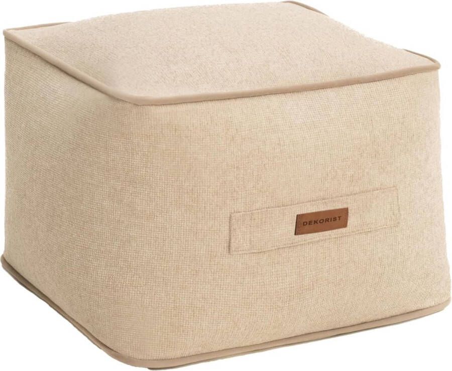 Oosterse zithoek Indian Style poef kruk meditatiekussen zitpoef poef zitkussen retro geïnspireerd design casual droom 34 x 34 cm meerkleurig roze