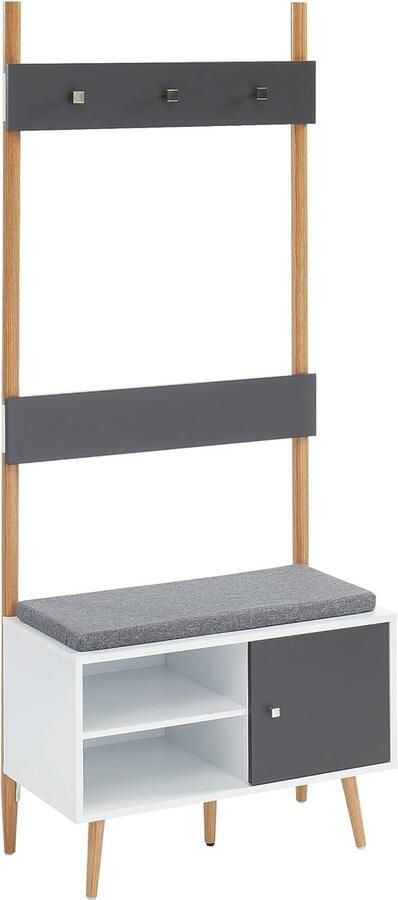 Opbergbank met deksel klapstoel op het hoofdeinde gewatteerd ruimtebesparend