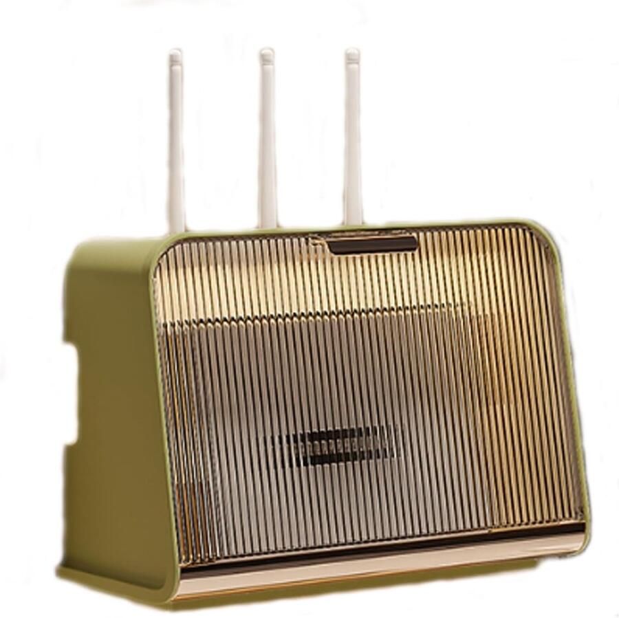 Opbergdoos voor router kabelopbergdoos voor thuis wandhouder routerrek geschikt voor het opbergen van routers set-topbox stekker multifunctionele organisatieoplossing