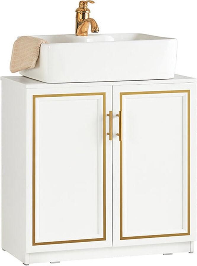 Rootz Living Rootz Opbergkast Onderkast Organisator MDF Materiaal Ruimtebesparend 60cm x 61cm x 30cm