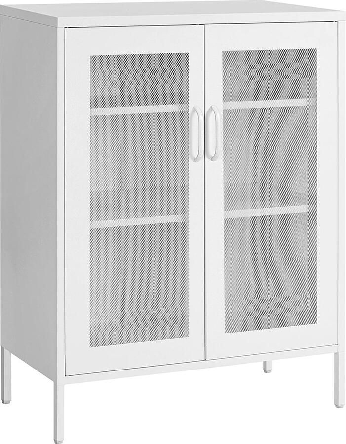 Rootz Living Rootz Opbergkast Organisatiekast Kast Verstelbare Planken 120cm x 40cm x 80cm