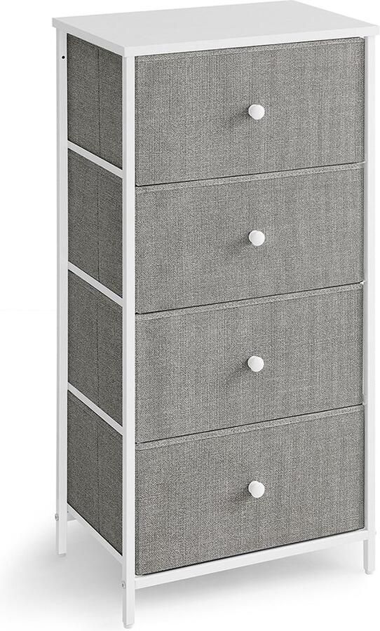 Rootz Living Rootz Opbergkast Organizer Spaanplaat Staal Vliesstof Lichtgewicht Ruim Stevig 30cm x 45cm x 91 7cm - Foto 2