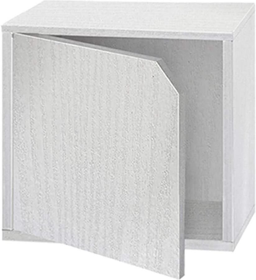 Opbergkubus met deur modulair ontwerp 1 stuk 35 cm