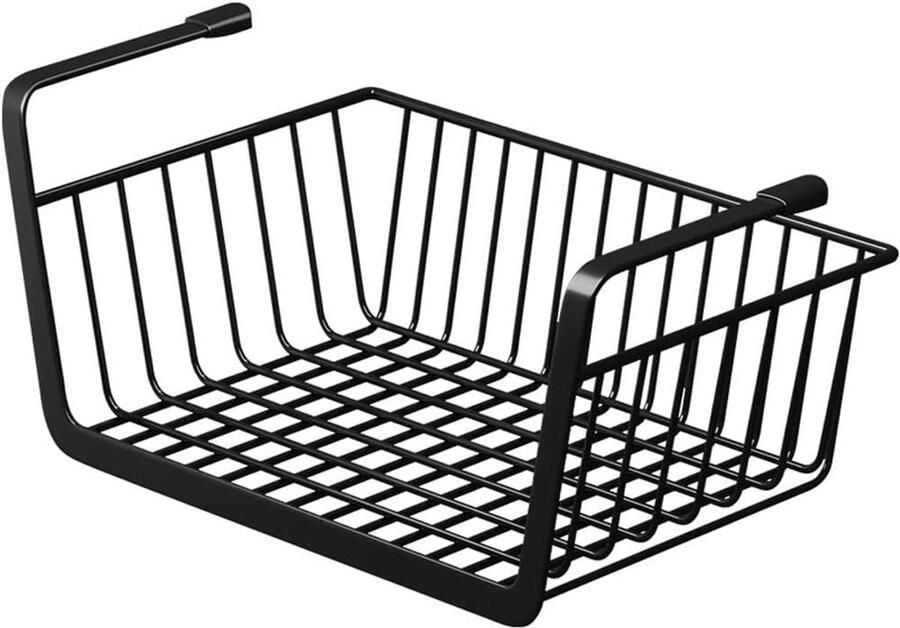 Opbergrekken planken manden planken onder kasten hangende draadopbergmanden voor keuken voorraadkast bureau boekenplank kastorganizer bureaurek