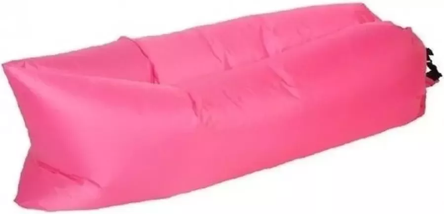 Opblaasbaar loungebed luchtbed roze 220 x 70 cm Strandbed Lounge luchtbedden