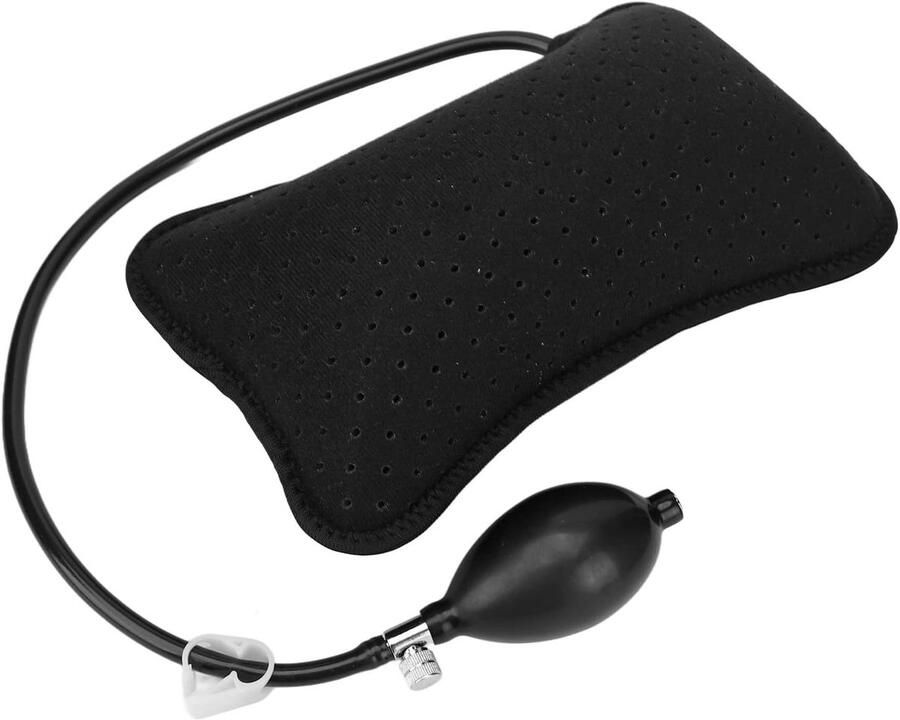Opblaasbaar Onderrugkussen Handmatig Perstype Rugkussen voor Autoreizen Naar Huis