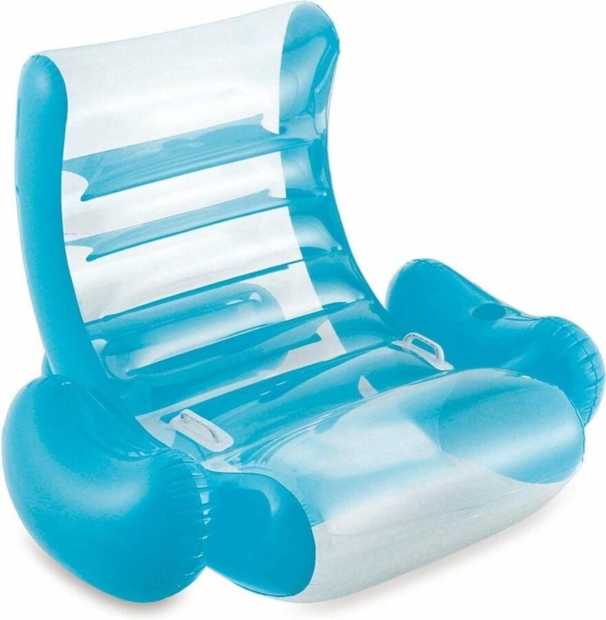 Opblaasbaar Zwembad Ligbed voor Volwassenen Summer Waves Waterhangmat Vlotter Strandmat waterhangmat