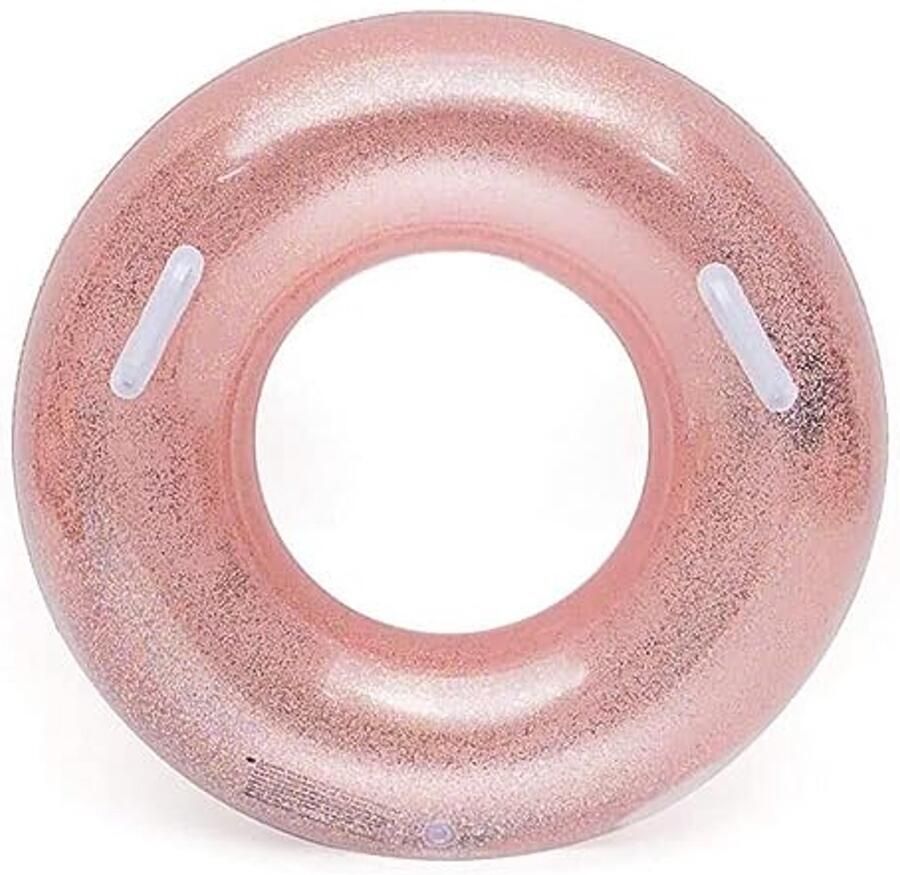 Opblaasbaar zwembadluchtmatras met handgreep rond duurzaam 120 cm