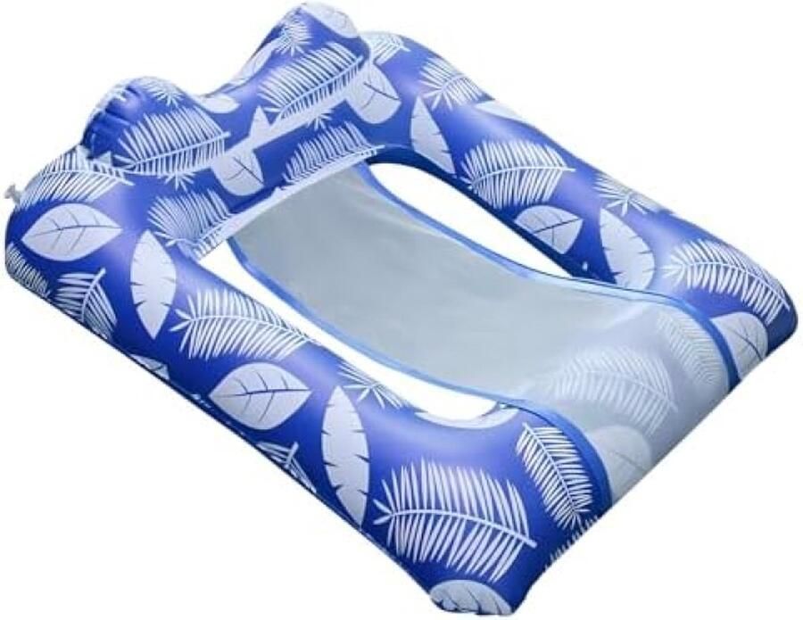 Opblaasbaar zwembed waterhangmat opblaasbaar luchtbed waterhangmat 4-in-1 loungestoel opblaasbare waterhangmat voor volwassenen loungestoel zwembad lounge