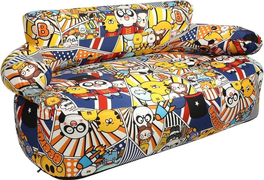 Opblaasbare Bank Multicolor Yolco GS2P Comfortabel en Duurzaam