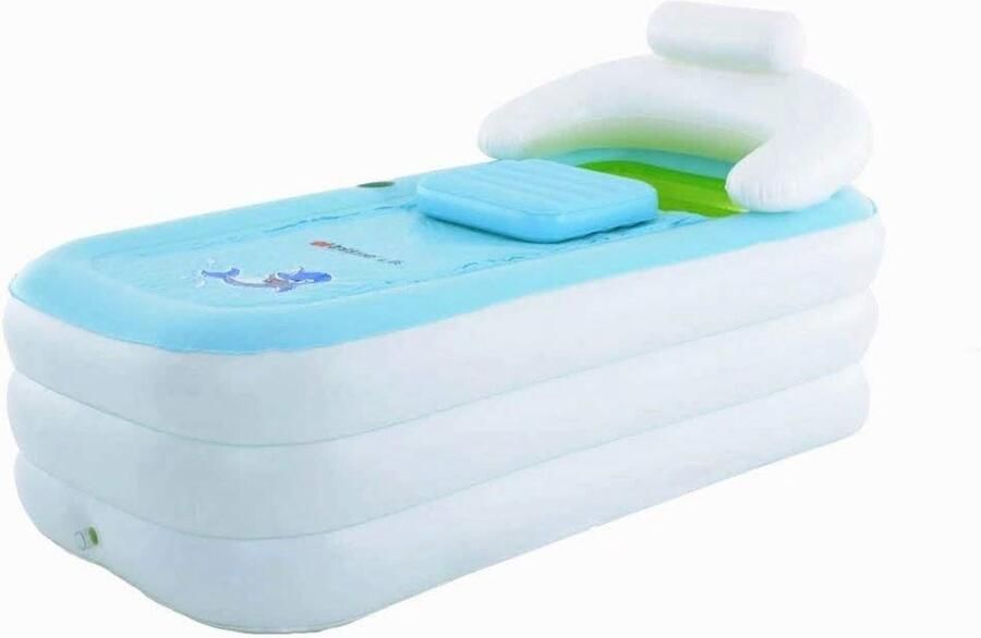 Opblaasbare dikke warme badkuip voor volwassenen spa-badkuip opblaasbaar zwembad wit met gratis verzending