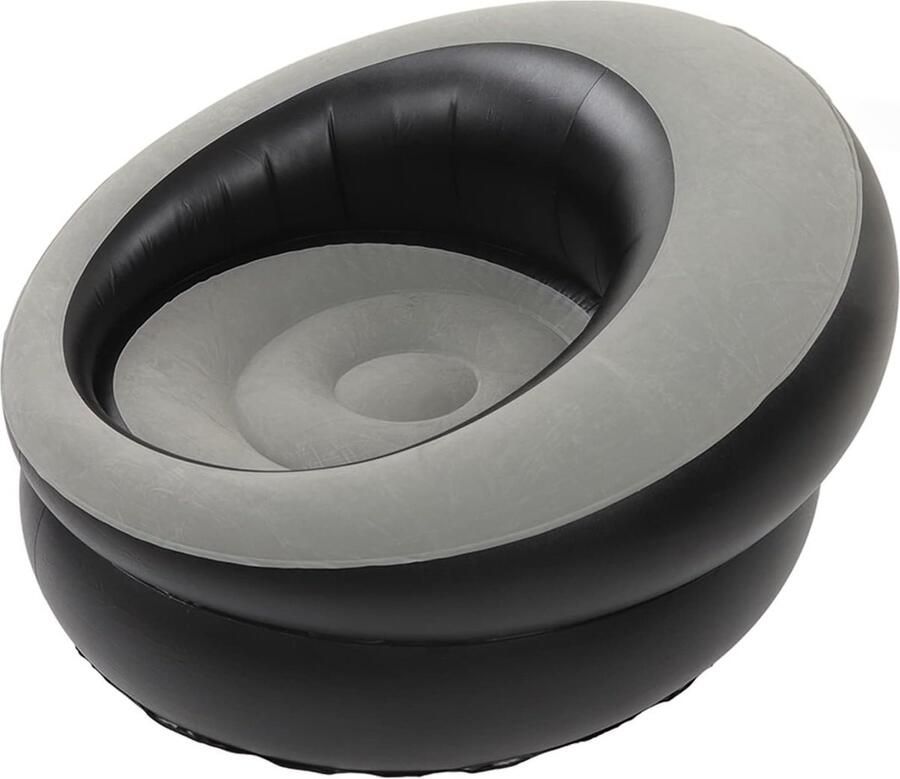 Opblaasbare Fauteuil voor Woonkamer (Grijs) met Grote Schaal Toepasbaarheid