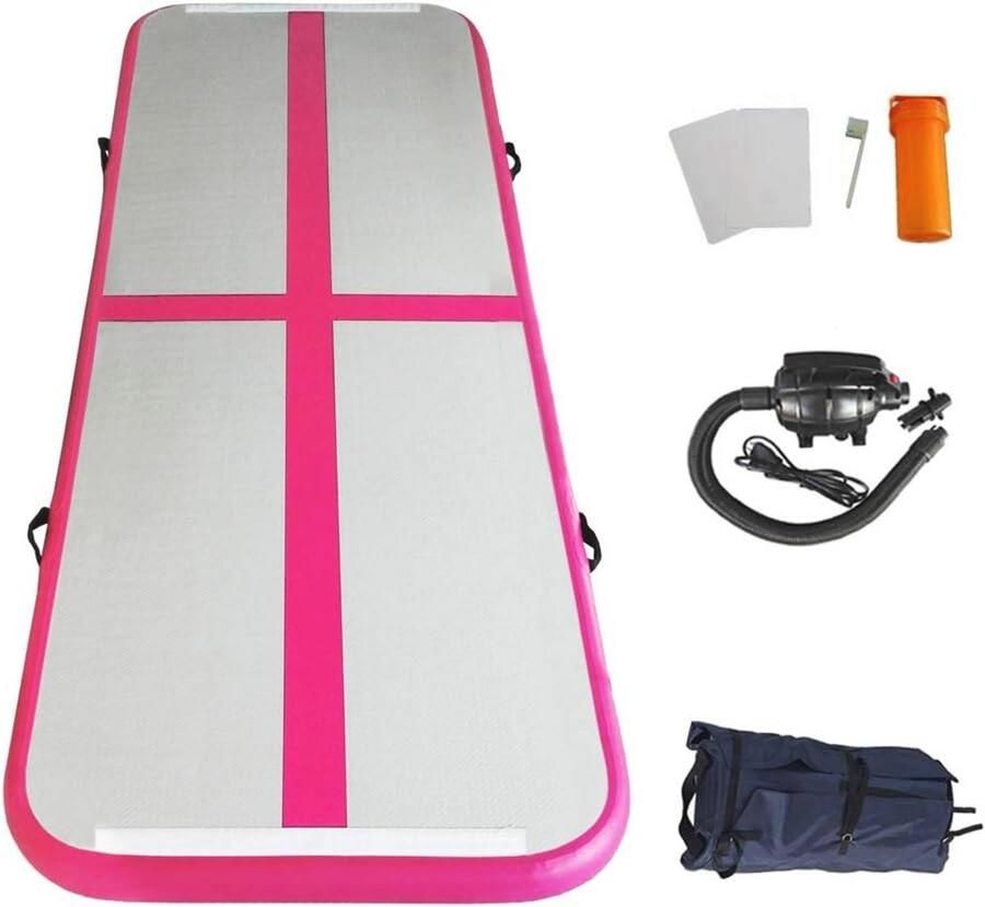 Opblaasbare Gymnastiek Vloermat voor Thuis en Buiten Perfect voor Cheerleading Gymnastiek en Sport