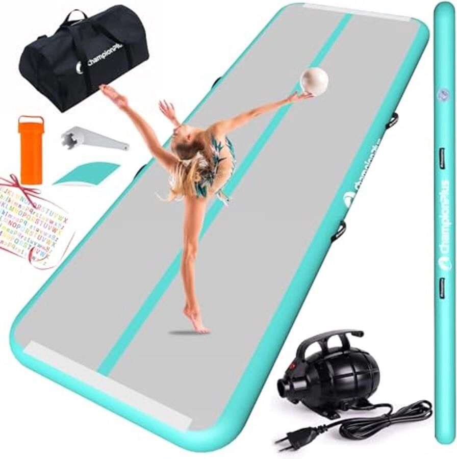 Opblaasbare Gymnastiekmat 4 8 cm Airtrack Tuimelmat voor Thuis en Training