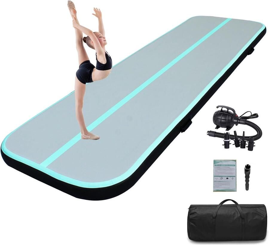 Opblaasbare gymnastiekmat voor thuis en buiten 3 4 5 6 meter